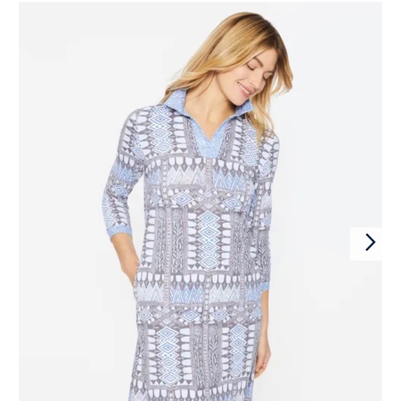 jmclaughlin  Aubina Dress in Khyber Spot - Picture 3 of 3